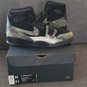 Nike Air Jordan Legacy 312 Black/Camo Green